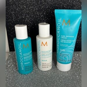Moroccanoil Repair and Curl Set - Blue and White